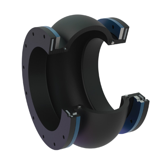 Эластомерная шарнирная вставка